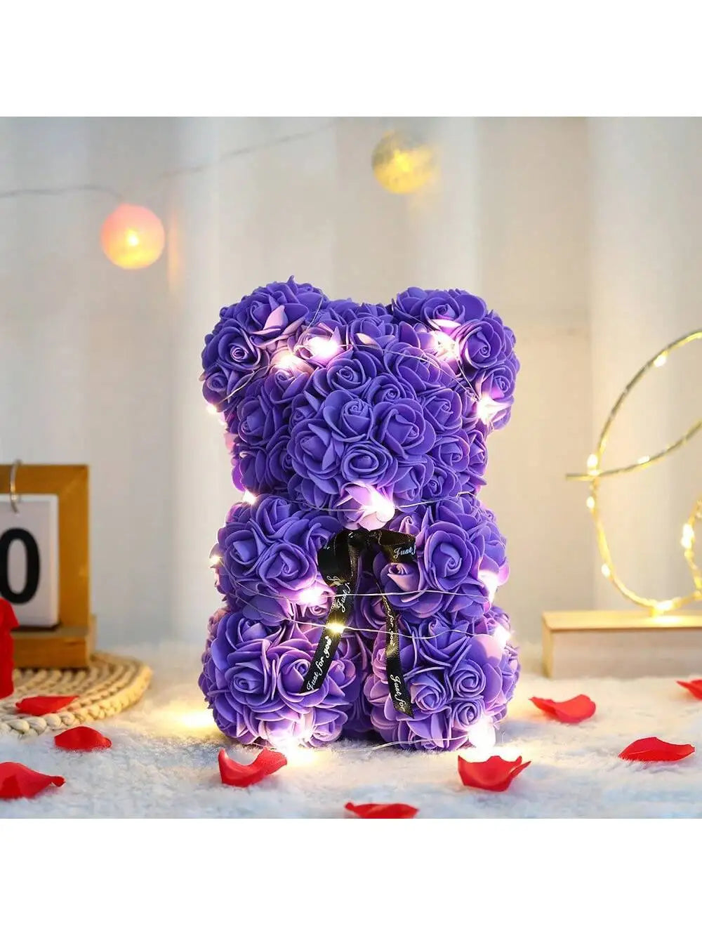 Handmade "Eternal Rose" Teddy Bear