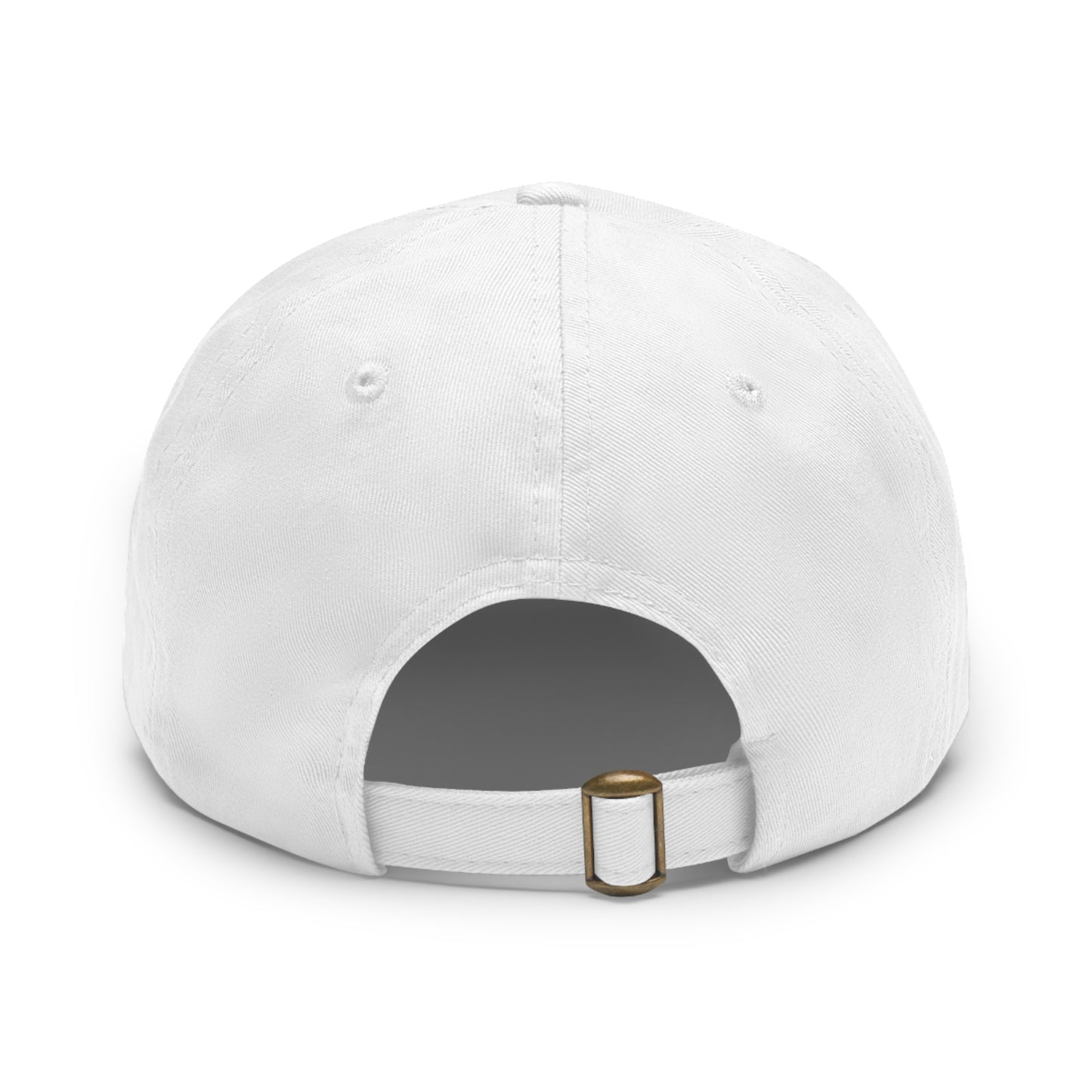 Stylish Dad Hat with Leather Patch, Vintage Cap, Casual Wear, Father's Day Gift, Trendy Accessories