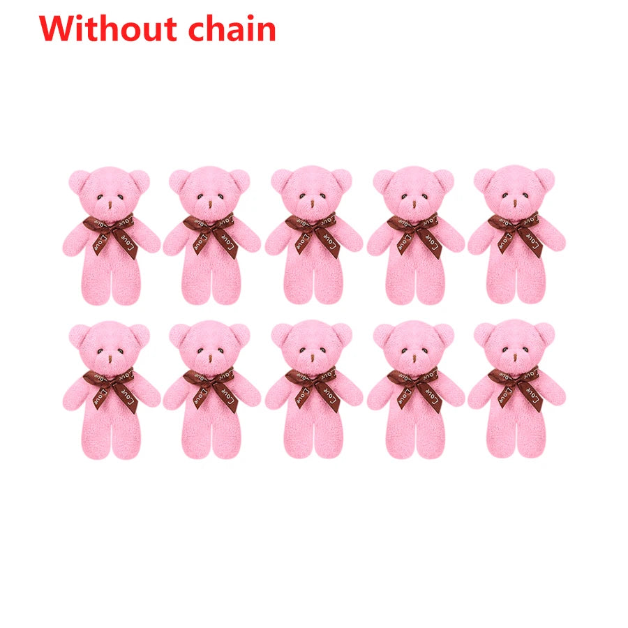 10pcs/Pack Mini Foam Teddy Bears Plush