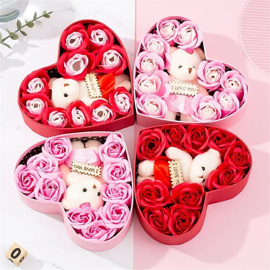 2/1pcs Heart-shaped Box