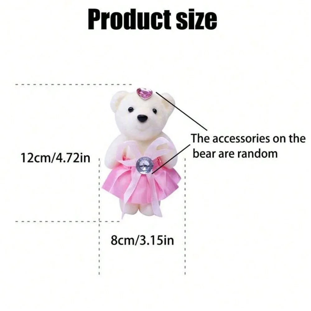10pcs/Pack Mini Foam Teddy Bears Plush