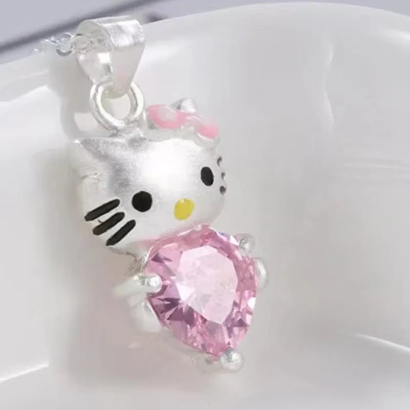 Kawaii Hello Kitty Charm Necklace