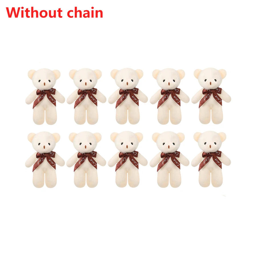 10pcs/Pack Mini Foam Teddy Bears Plush