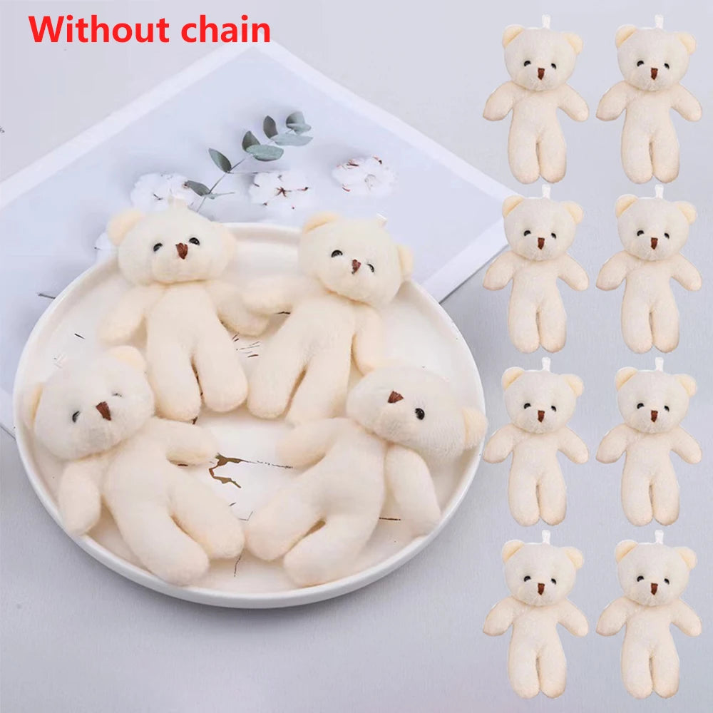 10pcs/Pack Mini Foam Teddy Bears Plush