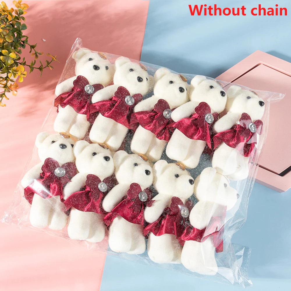 10pcs/Pack Mini Foam Teddy Bears Plush