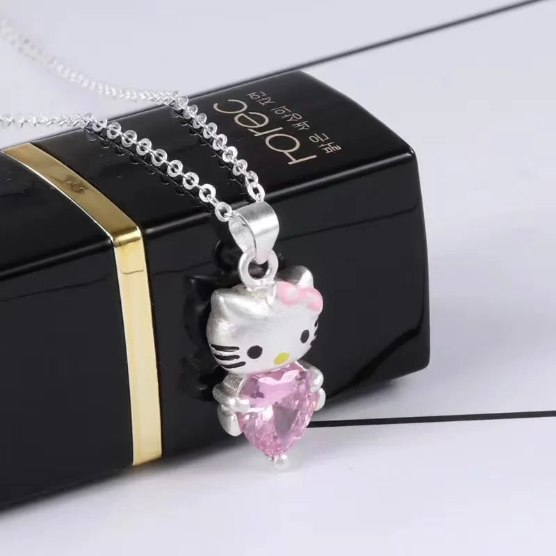 Kawaii Hello Kitty Charm Necklace