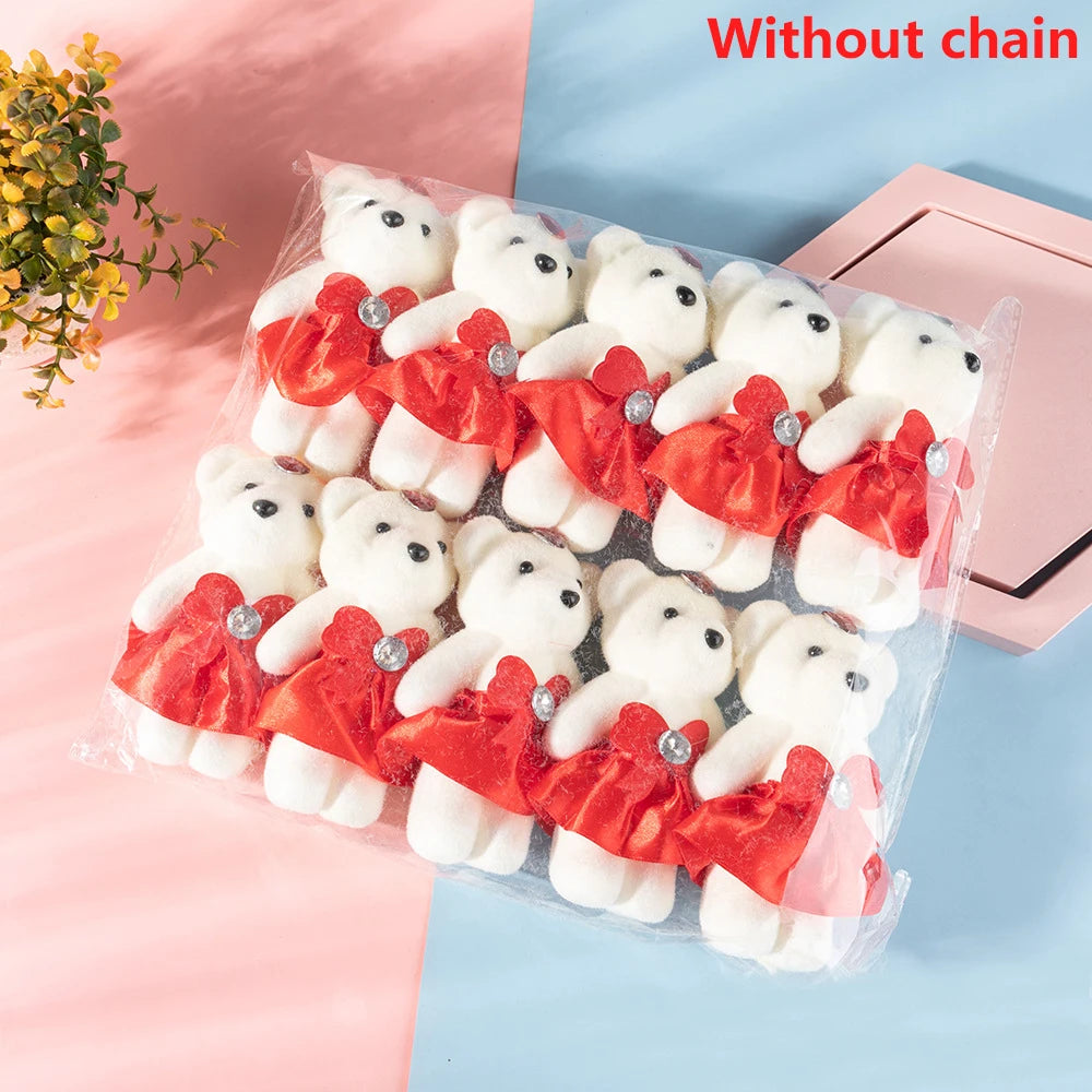 10pcs/Pack Mini Foam Teddy Bears Plush