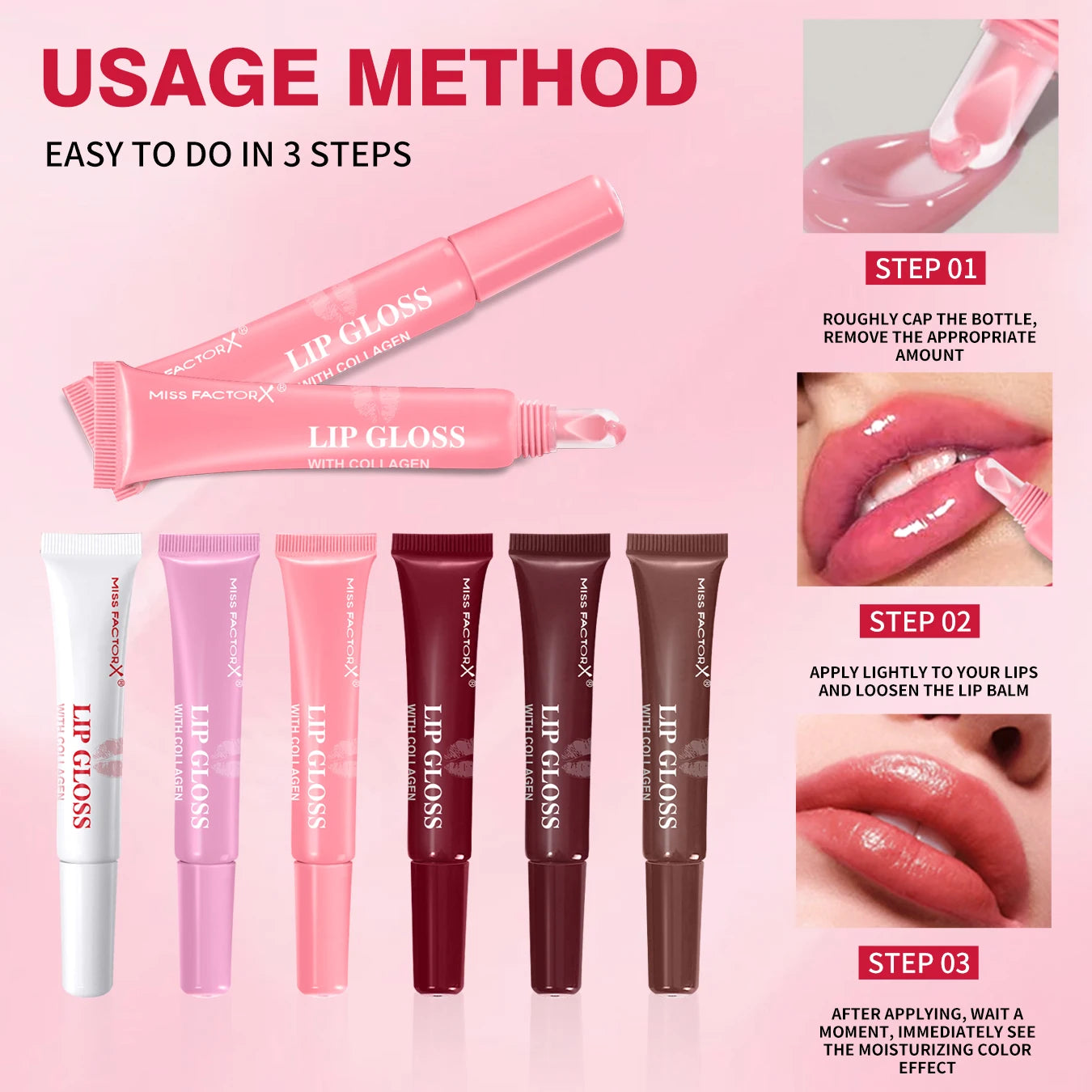 Premium gift set 24PCS/box Lip gloss